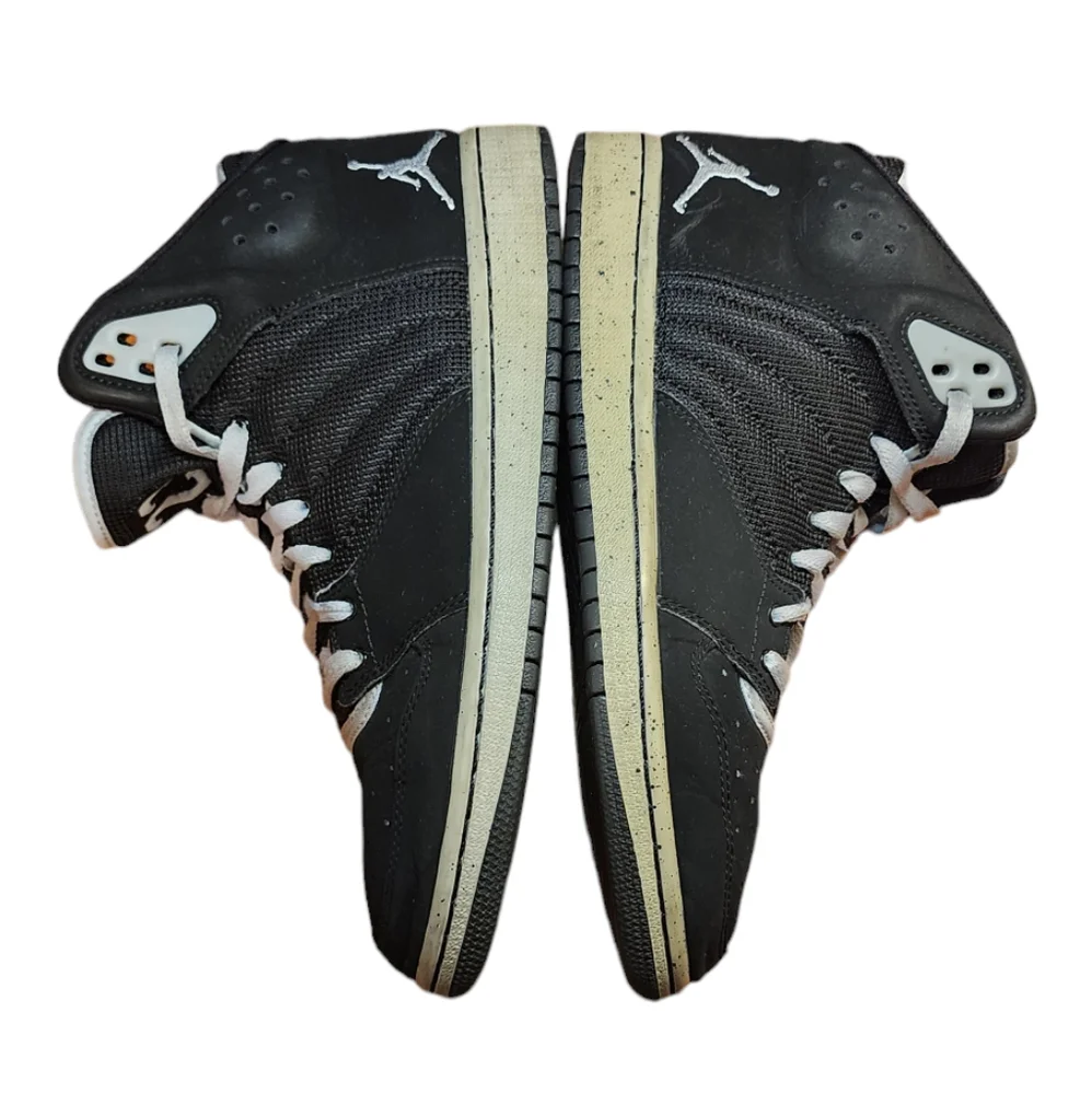 Nike Air Jordan 1 Flight 4 Basketball Black Sneakers Athletic Mens Size‎ 8.5